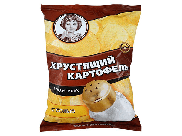 Картофельные чипсы "Девочка" 40 гр. в Нахабино
