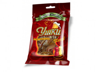 Бастони Колбаски сыровяленые острые: Уши свиные классические 