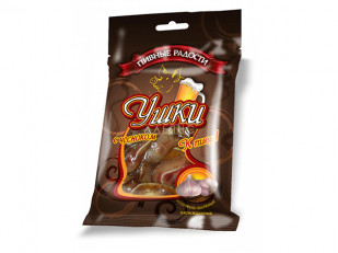 Чипсы: Уши свиные с чесноком 