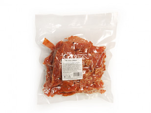 Рыцарское мясо кабан: Индейка вяленая (строганина)