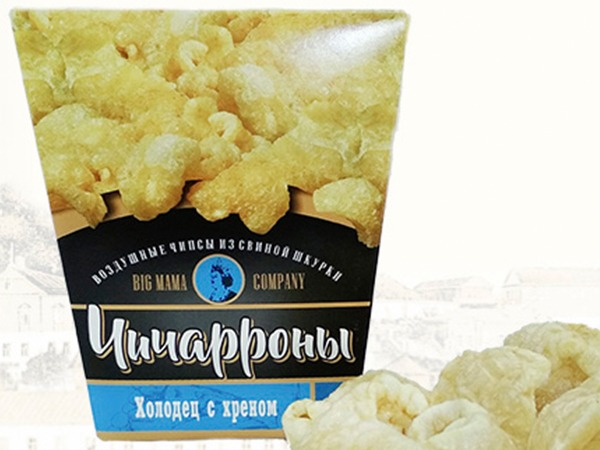 Чичарроны со вкусом холодца и хрена в Нахабино