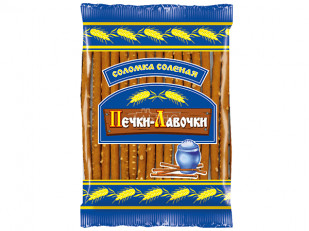 Мучные полоски ФИОЛЕТОВЫЕ со вкусом острых куриных крылышек 76 гр: Соломка соленая 