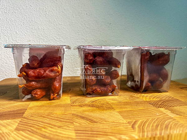 Колбаски МИНИ классические с/к (100 гр) в Нахабино