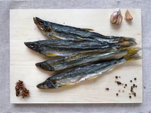 Камбала ёрш (Мурманская) вяленая: Корюшка вяленая без икры