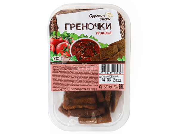 Сурские гренки с Аджикой (100 гр) в Нахабино