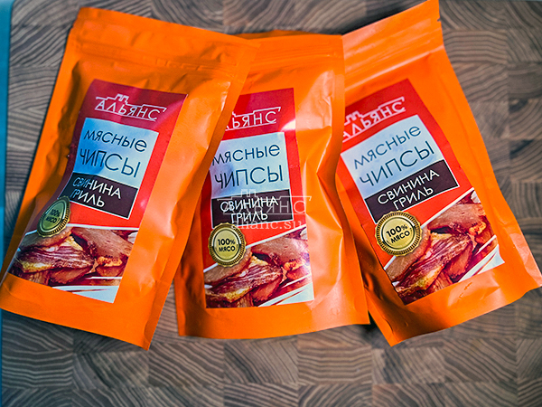 Мясо (АЛЬЯНС) вяленое свинина "Гриль" 50 гр. в Нахабино