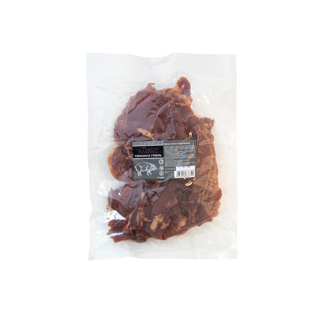 Мясо (АЛЬЯНС) вяленое свинина гриль (500гр) в Нахабино