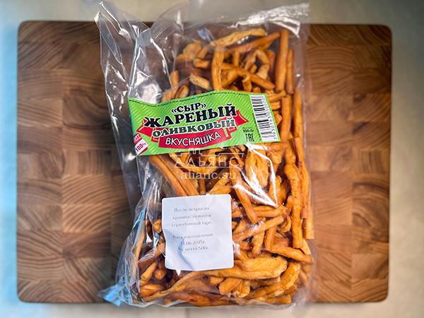 Жареный сыр "ВКУСНЯШКА" (Оливковый) 500гр. в Нахабино
