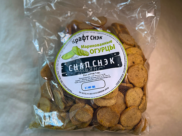 Снапсы ПШЕНИЧНЫЕ "Маринованные огурцы" в Нахабино