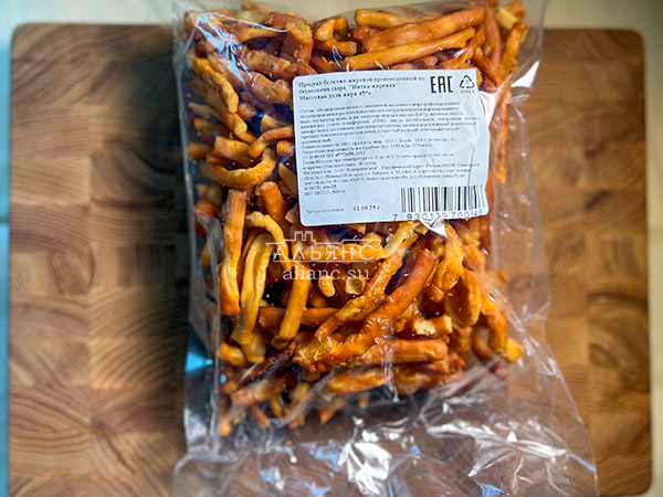 Нитка ЖАРЕНАЯ  Oktobersnack1 кг (сырный продукт) в Нахабино