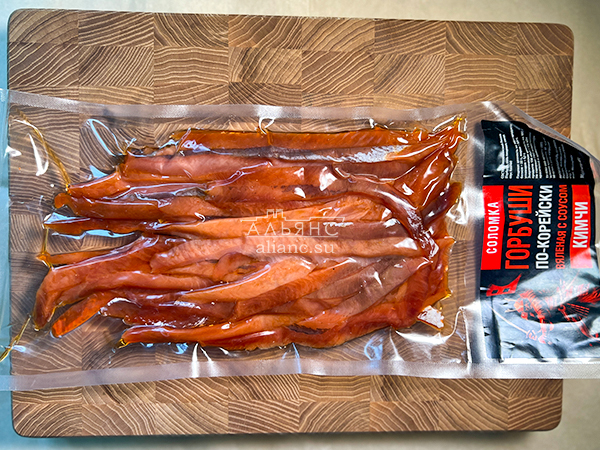 Горбуша соломка по-корейски в Нахабино