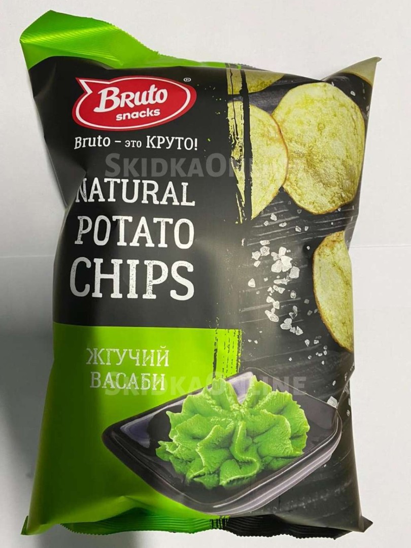 Картофель «Бруто» со вкусом васаби 70 гр. в Нахабино